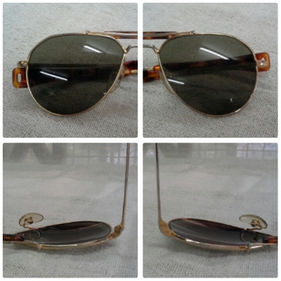 อภิมหาแว่นตาเสืออากาศ  รุ่นหายาก! AO American Optical USA 20KGP  บิ๊กไซซ์!