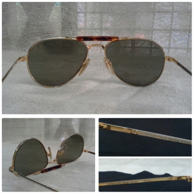 อภิมหาแว่นตาเสืออากาศ  รุ่นหายาก! AO American Optical USA 20KGP  บิ๊กไซซ์!