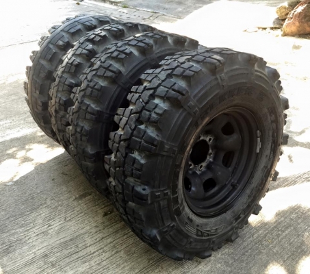 ขาย ยางSimex 33x10.5x16 ไม่เคยปะ ไม่รั่วไม่ซึม 4เส้น