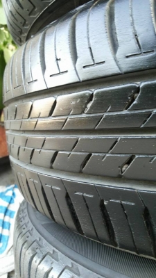 ล้อกะทะ All New Vios ยาง บริสโตน 185 60 15 ล้อกะทะ All New Vios ยาง บริสโตน 185 60 15