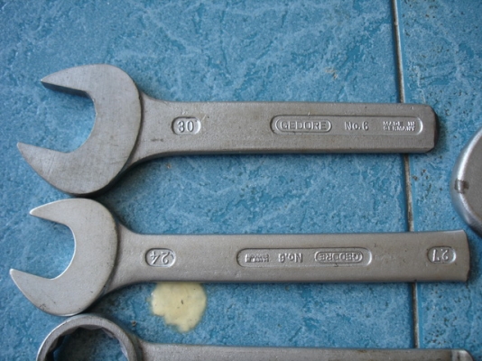 ประแจมือสอง เบอร์ใหญ่ made in Germany ประแจมือสอง เบอร์ใหญ่ made in Germany