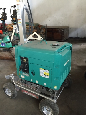ขายไฟสนาม พร้อมเครื่องปั่นไฟ YANMAR LB430F มือสองนำเข้าจากญี่ปุ่น