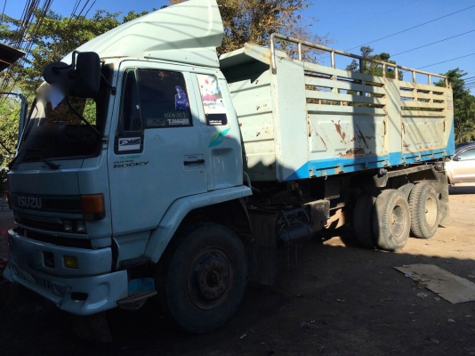 รถอีซูซุ 10 ล้อดั้ม FXZ  240 แรงม้า. ปี 39. (  นางฟ้าแท้. )   สนใจติดต่อ  081 - 6079515