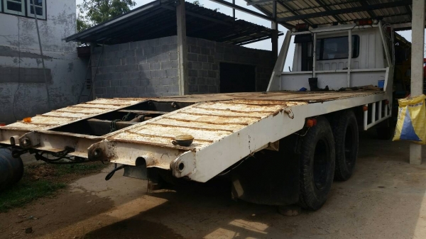 ขายหลง TD 5852 ท้ายลาด 2 เพลา หางไฮดอริก พับได้  รถสวยจัด สภาพดี 0811838154