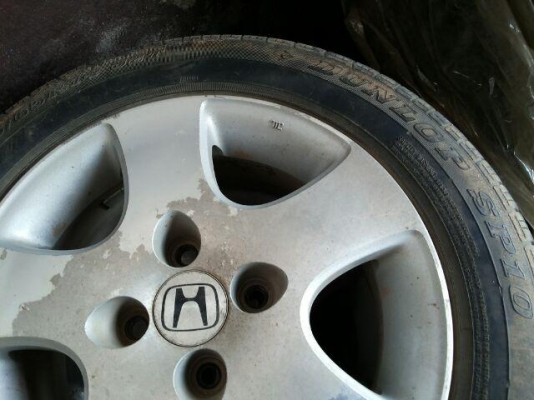 ล้อแม็ก Honda city ขอบ 14 พร้อมยาง 175 65 14