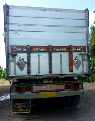 ขายลูกพ่วง3เพลา กระบะปรีเนียมชุดใหญ่ อู่เบิ้ม ยาว6.50เมตร