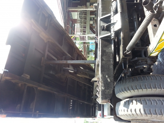 ขายลูกพ่วง3เพลา กระบะปรีเนียมชุดใหญ่ อู่เบิ้ม ยาว6.50เมตร