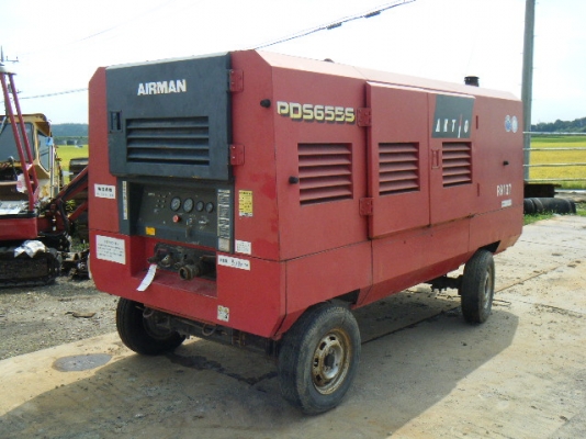 ขายเครื่องลม AIRMAN PDS655S มือสองนำเข้าจากญี่ปุ่น