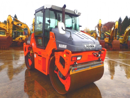 ขายรถบด เบรคดาวน์ขนาด 8.5 ตัน HAMM DV85VO มือสองนำเข้าจากยุโรป