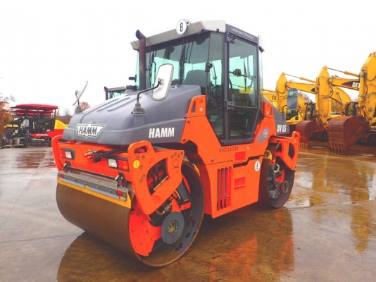ขายรถบด เบรคดาวน์ขนาด 8.5 ตัน HAMM DV85VO มือสองนำเข้าจากยุโรป