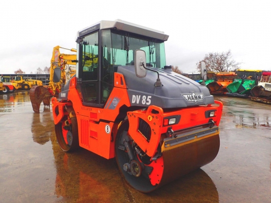 ขายรถบด เบรคดาวน์ขนาด 8.5 ตัน HAMM DV85VO มือสองนำเข้าจากยุโรป