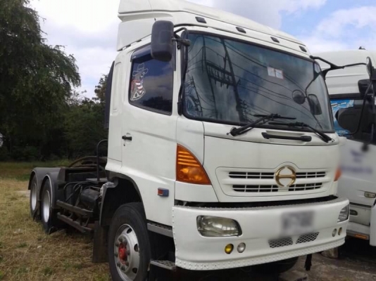 ขายหัวลากสิบล้อ HINO MEGA เครื่อง 320 แรง ปี 49 รถสวยพร้อมใช้งาน