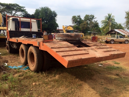 ขายด่วน รถสิบล้อลากแบคโฮ  mitsu  tf 5212  สภาพดีมาก  พร้อมใช้งาน เอกสารพร้อม