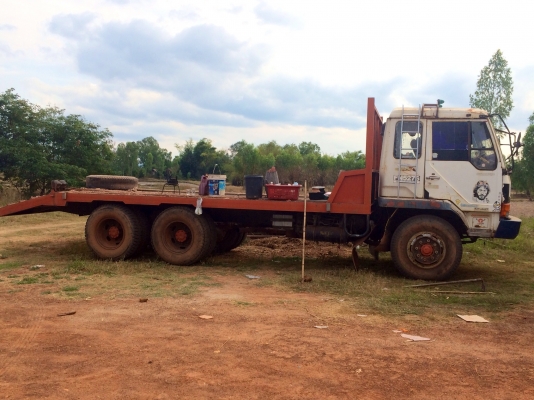 ขายด่วน รถสิบล้อลากแบคโฮ  mitsu  tf 5212  สภาพดีมาก  พร้อมใช้งาน เอกสารพร้อม