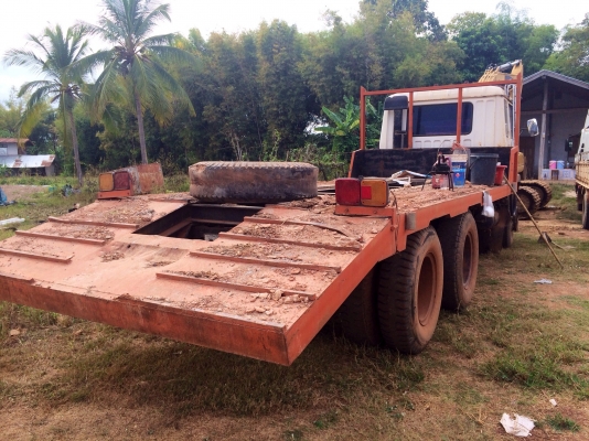 ขายด่วน รถสิบล้อลากแบคโฮ  mitsu  tf 5212  สภาพดีมาก  พร้อมใช้งาน เอกสารพร้อม