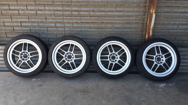Enkei RSF ขอบ 17 4รู100/114 พร้อมยาง