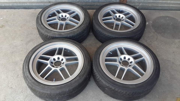 Enkei RSF ขอบ 17 4รู100/114 พร้อมยาง