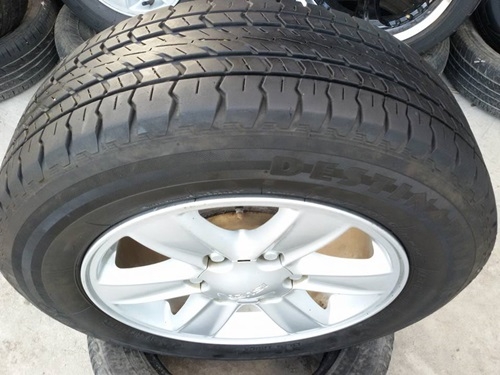 ขายล้อISUZU All 16 ยางFirestone ปี 14 4 ล้อ ขายล้อISUZU All 16 ยางFirestone ปี 14 4 ล้อ