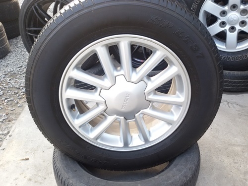 ขายล้อ Isuzu All New 16นิ้วยาง215/65/16 ปี 14  4 ล้อ