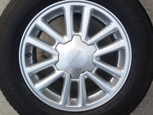ขายล้อ Isuzu All New 16นิ้วยาง215/65/16 ปี 14  4 ล้อ