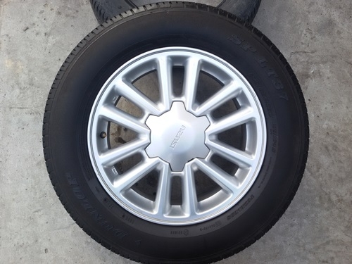 ขายล้อ Isuzu All New 16นิ้วยาง215/65/16 ปี 14  4 ล้อ