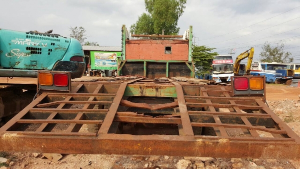 ขาย เทนเลอร์ 10 ล้อ หัวยาว 2 เพลา ช่วงล่าง FUSO เครื่อง EH700 168 แรงม้า เบรคทิฟฟี่ สโลว์อินเตอร์ พาวเวอร์ เอกสารเล่มทะเบียนครบ