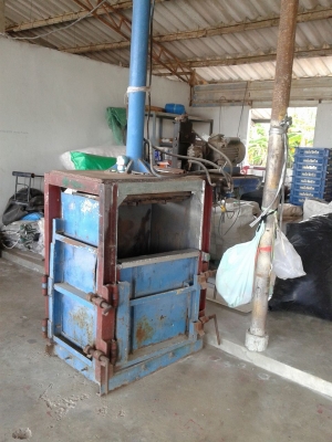 เครื่องอัดถุงพลาดติก