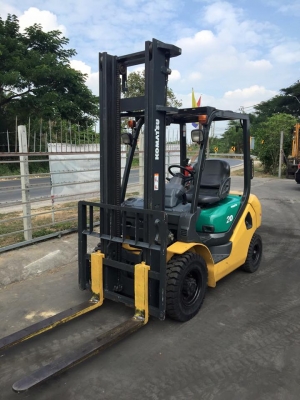 KOMATSU FD20T-16 รถปี 2007  ดีเซล  เสายกสูง 4 เมตร เกียร์ออโต้ รถสวยพร้อมใช้งาน