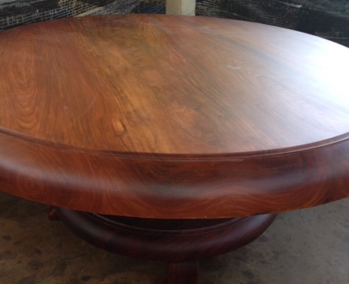 280,000 บ. โต๊ะไม้มะค่าแผ่นใหญ่ กว้าง2เมตร