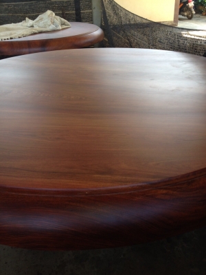 280,000 บ. โต๊ะไม้มะค่าแผ่นใหญ่ กว้าง2เมตร