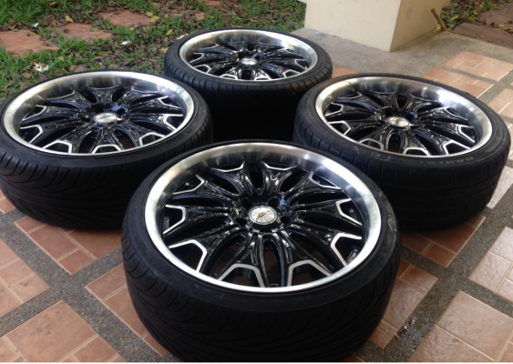 ล้อ Naya ขอบ 20 สภาพดี พร้อมยาง ราคาไม่แพง ล้อ Naya ขอบ 20 สภาพดี พร้อมยาง ราคาไม่แพง