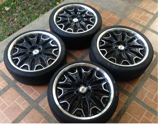 ล้อ Naya ขอบ 20 สภาพดี พร้อมยาง ราคาไม่แพง ล้อ Naya ขอบ 20 สภาพดี พร้อมยาง ราคาไม่แพง