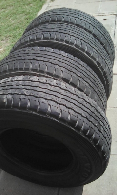 235/75R15 DUNLOP GRANDTREK  ชุด 4 เส้น tel.081-427-3941ไอดีไลน์ autobot107