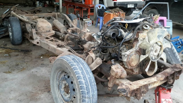 ขายเครื่องเกียร์-ครัชชี พร้อมเล่มทะเบียน เครื่องแน่นติดได้