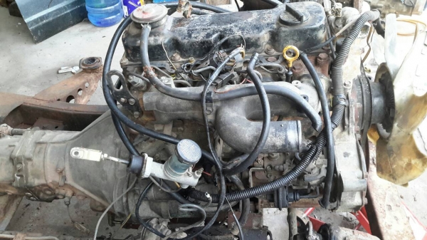 ขายเครื่องเกียร์-ครัชชี พร้อมเล่มทะเบียน เครื่องแน่นติดได้