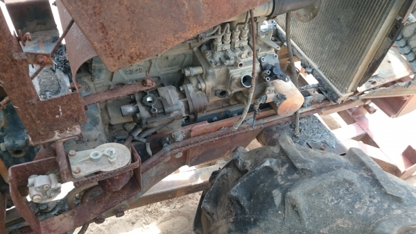 ขายรถไฟไหม้ คูโบต้า 45Di.   พร้อมเครื่อง+ เกียร์ดี  พร้อมชุดดันหน้า  ทั้งตันตามรูป 60,000 บาท