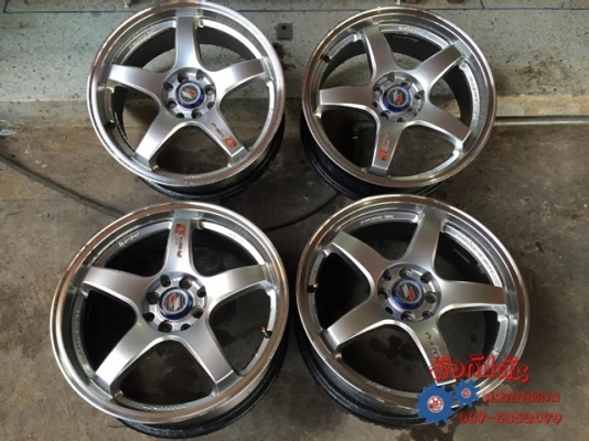 ล้อมือสอง Project D ขอบ17x7 ET40 4รู100,114