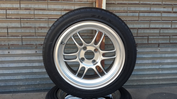 RPF1 ขอบ 15 4รู100 ยาง 195/50/15 Falken
