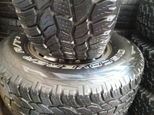 ขายยาง Cooper 265 x 70 x 16 พร้อมล้อ Bradley ขายยาง Cooper 265 x 70 x 16 พร้อมล้อ Bradley