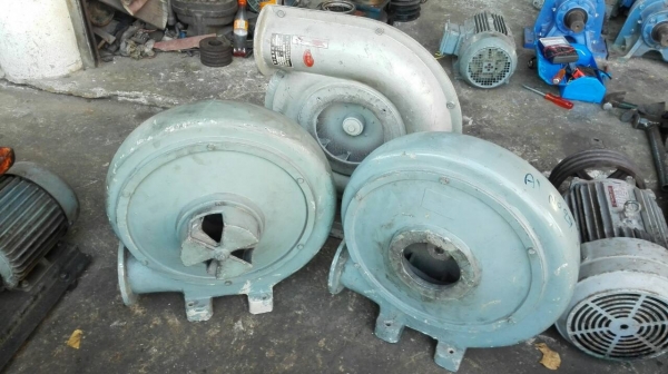 Sell>> โบวเวอร์เสื้ออลูมิเนียม 1 HP. 3000 RPM. 380V. รอบเร็วลมแรง มา 3 ตัว พร้อมใช้งาน.