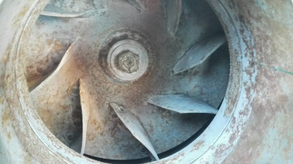 Sell>> โบวเวอร์ SANFU TAIWAN 3 HP. 2850 RPM. รอบเร็วลมแรง พร้อมใช้งาน!!