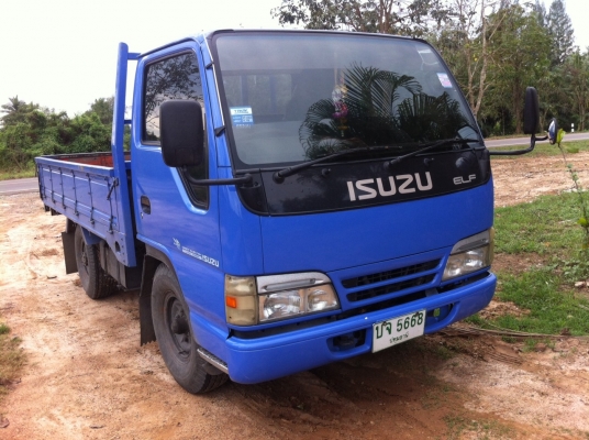 4ล้อisuzu ELF เครื่อง4JG2 100แรงม้าไม่ติดเวลา พร้อมใช้ ชุดโอนครบ