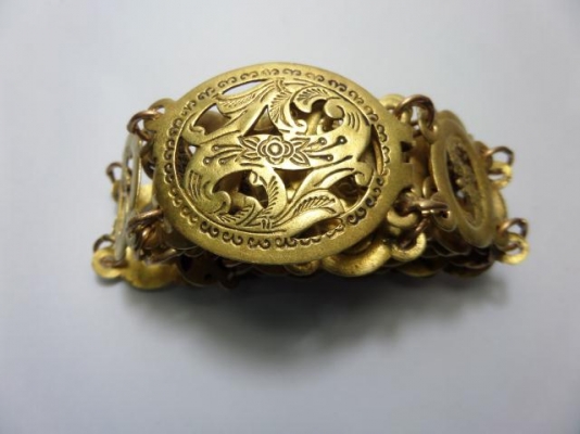 เข็ดขัดทองเหลืองสมัยโบราณ