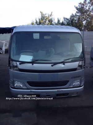 หัวเก๋งรถบรรทุก6ล้อกลาง TOYOTA DYNA 350-400, HINO XZU412 *ดูโทร่*(หัวกว้าง/รุ่นใหม่ยกหัวได้/มีแหนบ/มีคัสซี)ราคาเพียง 75,500 บาท