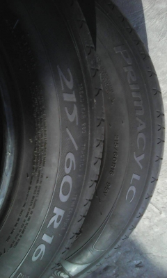 215/60R16 MICHELIN PRIMACY ชุด 4 เส้น tel.081-427-3941 215/60R16 MICHELIN PRIMACY ชุด 4 เส้น tel.081-427-3941