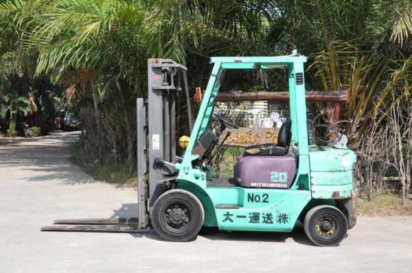 ขายFORKLIFT MITSUBISHI FG20(2ตัน) แก๊ส-น้ำมัน2ระบบ เสา3เมตร สวยเดิมจากญี่ปุ่น ยังไม่เคยใช้ในไทย 125,000เท่านั้น!!