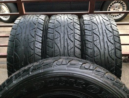 ยาง All Dunlop 265 65 17 ปี12 ดอกเต็ม พร้อมใช้งาน ราคาไม่แพง