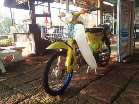 ขาย C70 เครื่องไทเกอร์125 คาบูเอ็นโปร(เเท้) ท่อเเดงสาย4 อาร์มเเต่ง ล้อ/ยางหน้า-หลังใหม่ๆ ราคาสุดคุ้ม ค่าตัว 7900 บาท