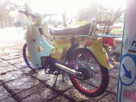 ขาย C70 เครื่องไทเกอร์125 คาบูเอ็นโปร(เเท้) ท่อเเดงสาย4 อาร์มเเต่ง ล้อ/ยางหน้า-หลังใหม่ๆ ราคาสุดคุ้ม ค่าตัว 7900 บาท