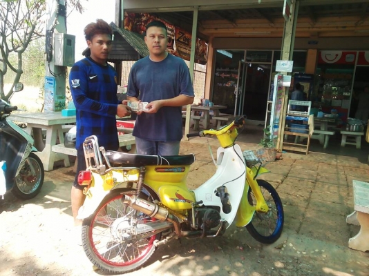 ขาย C70 เครื่องไทเกอร์125 คาบูเอ็นโปร(เเท้) ท่อเเดงสาย4 อาร์มเเต่ง ล้อ/ยางหน้า-หลังใหม่ๆ ราคาสุดคุ้ม ค่าตัว 7900 บาท